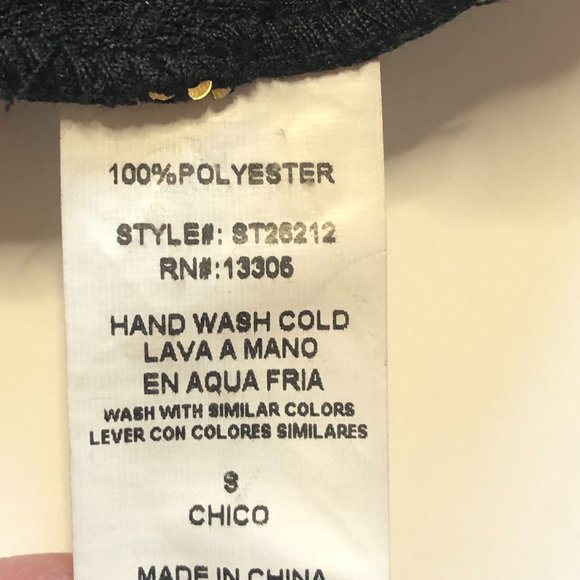 SAN JOY Women's Gold Sequined Babydoll Glamcore Crop Top Y2K Festival - Picture 11 of 11